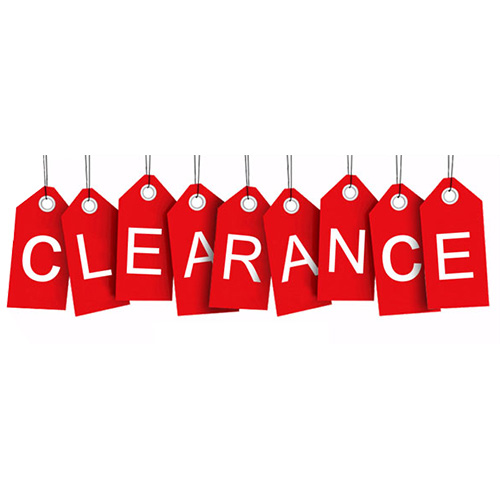 Clearance Specials
