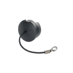 RUBBER DUST COVER FOR FEMALE D-SIZE CONNECTORS