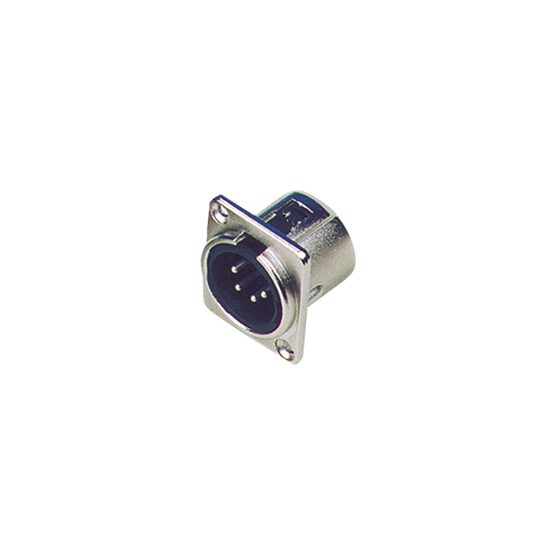 ATC6039 Male 4-Pin XLR Chassis Socket