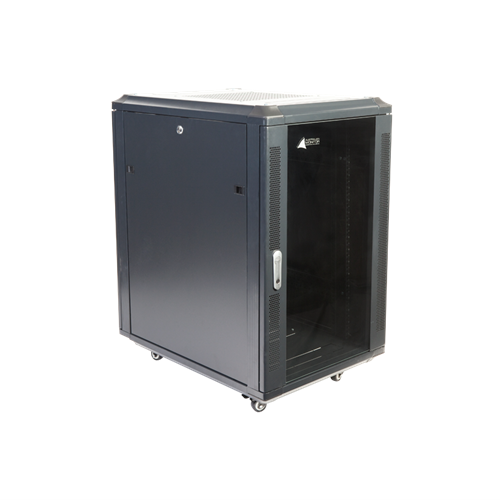 INT18 Equipment Rack 18RU Floor Mount 3Carton