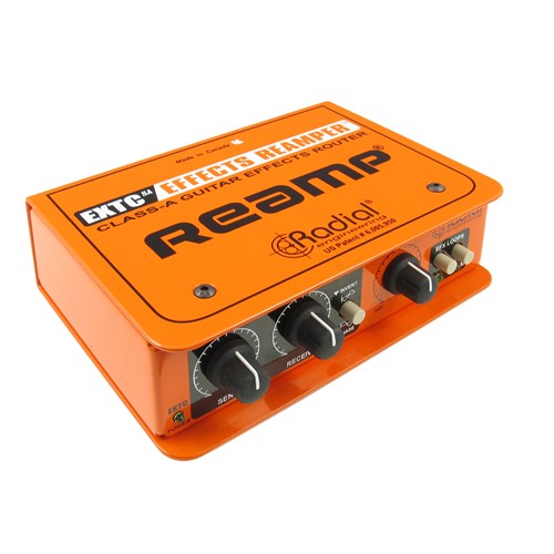 Radial EXTC-SA - Effects loop interface connects guitar pedals to the recording system