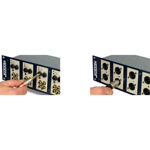 Radial J-RAK8 - 2RU Rack Adapter Shelf for up to 8 JDI's, J48'S