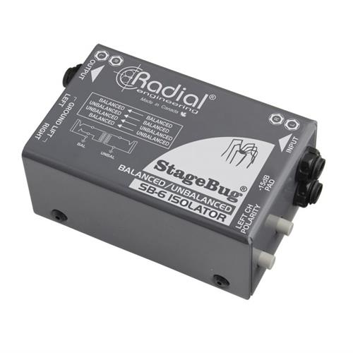 Radial SB-6 - Isolator for balanced and unbalanced signals