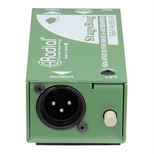 Radial SB-2 - Compact passive DI for bass, keyboards & active instruments 