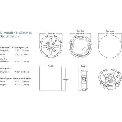 PS-C43RTLP Professional Series 4