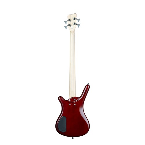 Warwick TeamBuilt Corvette 4-String Burgundy Red Transparent Satin