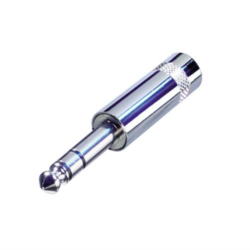 STEREO JACK PLUG, ALL METAL COMP S/CRAFT 297 1/4