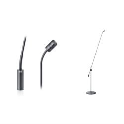 DPA d:dicate™4011FGS Cardioid Microphone, Single 120 cm Boom, Floor Stand 