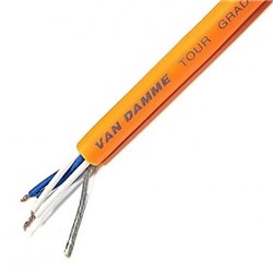 TourGrade Classic XKE starquad microphone cable, Orange 100m