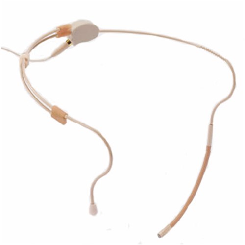 CM-235 headset, beige sub-miniature capsule 3-pin mini-XLR