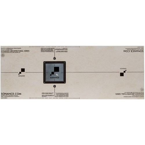 12.7mm Discreet 3.5in Square Mounting Platform Architectural Series Sonance